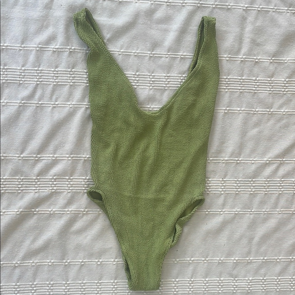 YouSwim Sage V-neck One Piece Swimsuit
